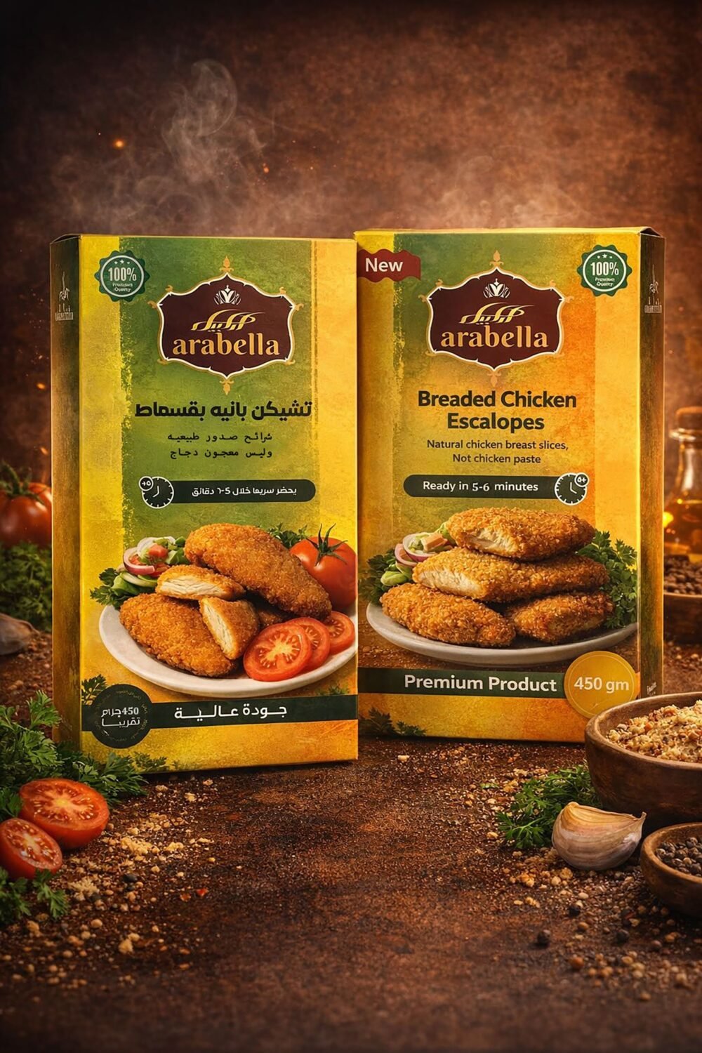 تشيكن بانيه بقسماط فاخر